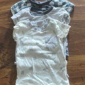 Honest 3-pack short sleeve t-shirts 3-6 Months